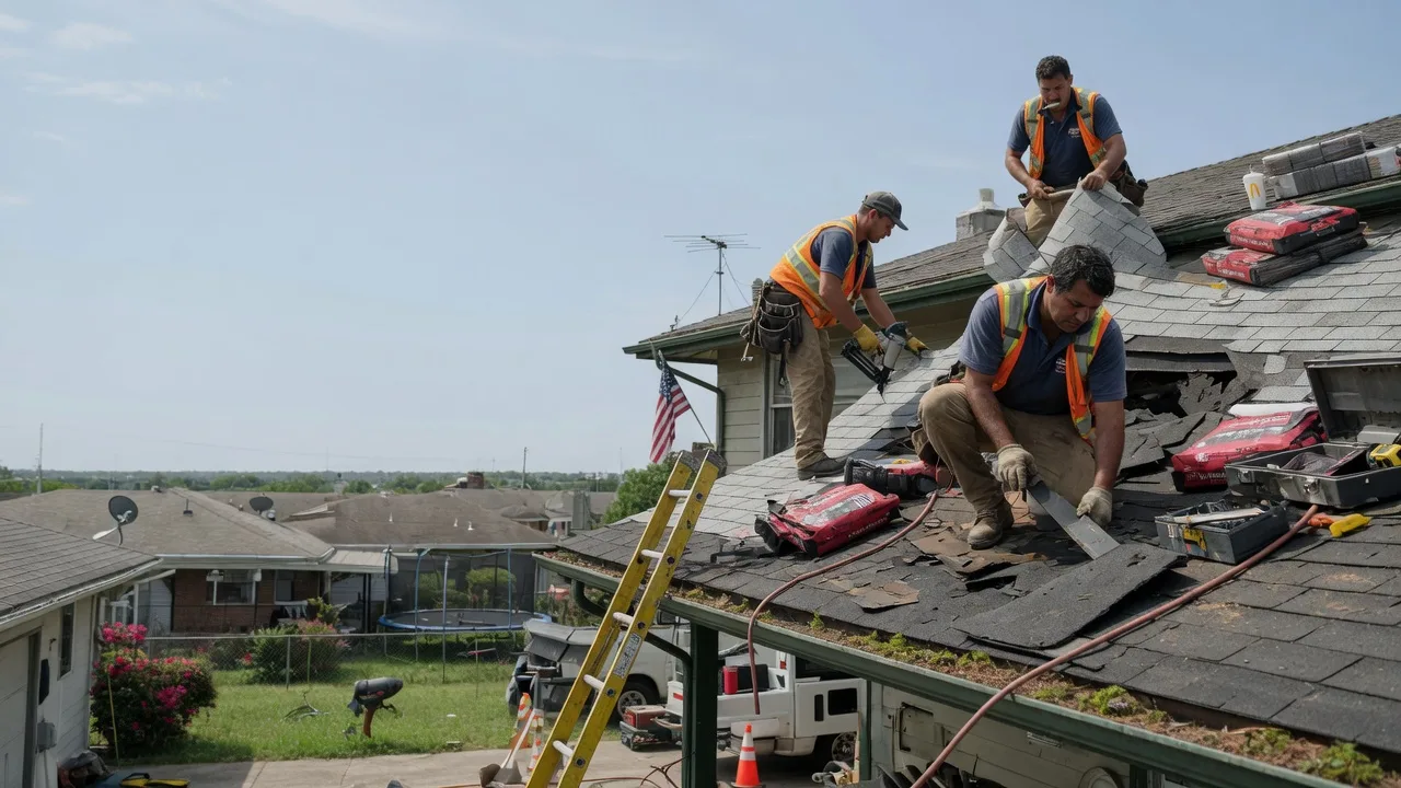 Roof Repair in Hallsville, TX near me